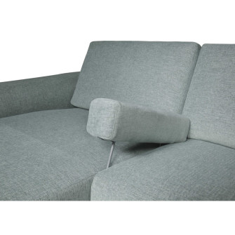 Attachable armrest for sofa